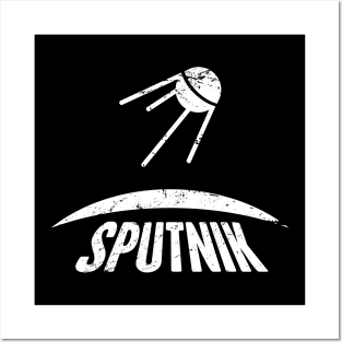 Sputnik | Soviet Union USSR Russian Space Program Posters and Art